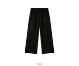 FMACM テンセルシルエットカジュアルパンツ