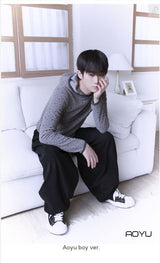Star Mood Loose fit Hooded T-shirt (2color)