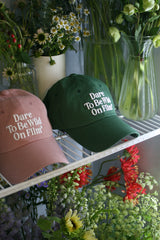 On Film Cap * Peony (Indigo Pink)