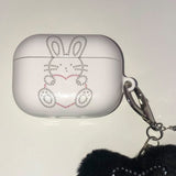 [MADE] twinkle twinkle airpods case (white rabbit)