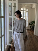 [MADE] サマーエブリデイリネンオーバーTシャツ