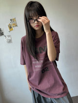 ステディ ナンバー ピグメント オーバーサイズTシャツ - 3カラー