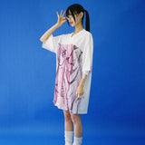 Sad Angel Satin Top - PINK