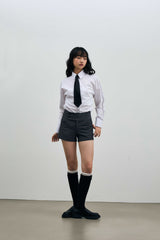 AVEL PINSTRIPE MICRO PANTS / CHARCOAL