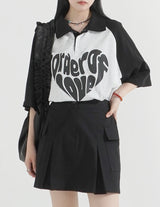 Camilla Pin Tuck Cargo Bending Skirt