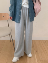 NT Rib Wide Banding Pants (4color)