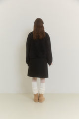 SNOW FALL MIDI SKIRT
