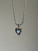 marine heart necklace