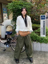 バルーンスナップワイドパンツ(3C)