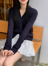 BY Standard V-neck Knit Cardigan (5color)