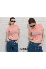 TENCEL PETIT TEE_PINK