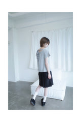 ピナッツチェックリボンTシャツ