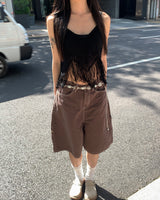 Carpenter bermuda pants