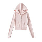 Color Point Hood Jacket