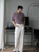 ASCLO All Fade Zip Carpenter Pants (2color)