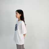 ピンウィールTシャツ (ホワイト)