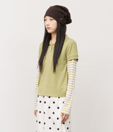 (W) Bon Layered Collar Top