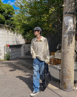 ブランククロップカラーTシャツ