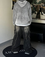 SH Rup Knit Hood Zip-up (2C)