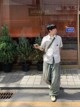 バイカーパッチデニムパンツ – M, L (3 Colors)