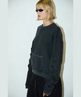 TACK SLEEVE SWEATSHIRT