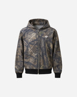 real tree camo zip-up hoodie