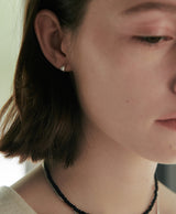[925 silver] Deux.silver.101 / ベイビーピグリングピアス (シルバー)