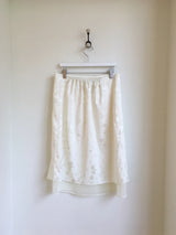 Shalom jacquard midi skirt 