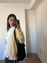 Soft V-Neck Cardigan (1 Colors)