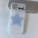 Blue - Slow Star Ribbon Phone Case_matt