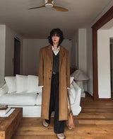 Melbourne single maxi coat