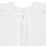 MISTY PUFF RIBBON BLOUSE