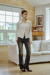  COSMO FUR CARDIGAN / IVORY