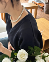 Cream Pearl Necklace