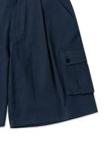 グレインバミューダパンツ_navy