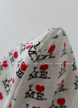 I Love Hooded Zip-Up & Jogger Pants Two Piece Set