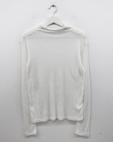 Le Sheer Mock Neck T-shirt (4color)