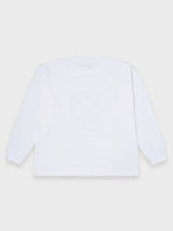 シガレットLS Tシャツ - WHITE