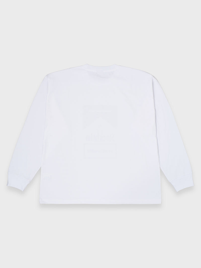 CIGARETTE LS TEE - WHITE