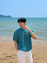Giyo summer bookle round knitwear
