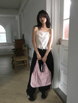 Nylon shoulder big bag