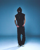 TUKED BAGGY PANTS (BLACK)
