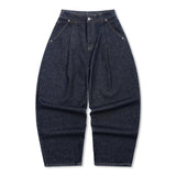 XP172 Big Wide Balloon Denim Pants (INDIGO)