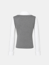 Emma Layered Collar Shirt