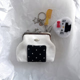おにぎりフレームミニバッグ (handmade bag)
