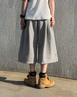 Bant Heavy Sweat Four-Tuck Bermuda Pants