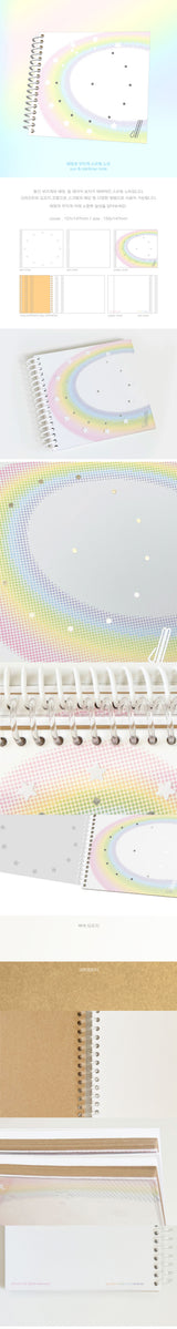 sun & rainbow spring note