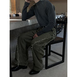 [MUSCLE FIT] Curved line half pola sleeves(3color)