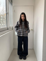 Kakan raw denim straight pants