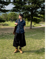 Veluke Belt Cargo Bermuda Pants